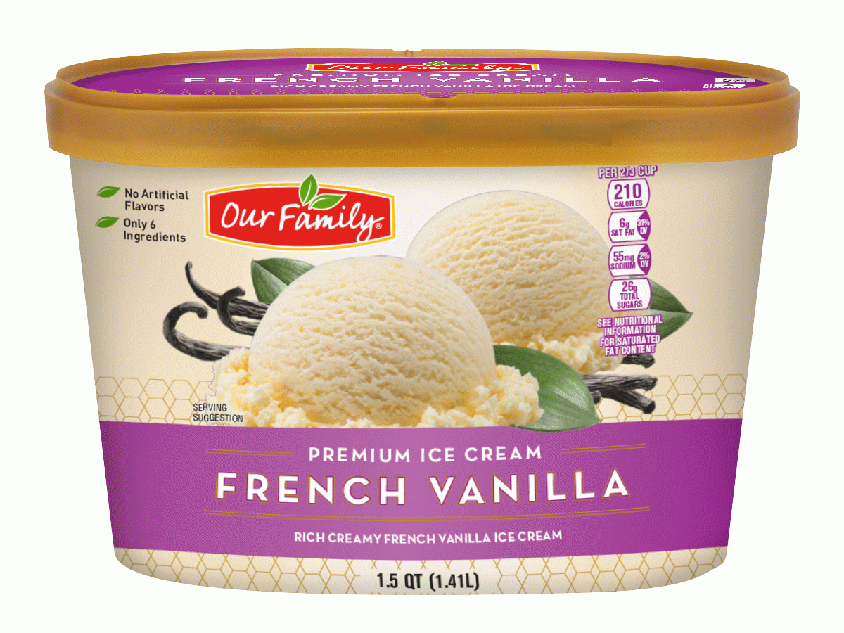 Our Family Premium french vanilla ice cream Full-Size Picture